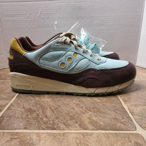 Saucony Shadow 6000 SL LIGHT BL/BROWN NEW w/ Box NO LID S704031 mens sz 11.5